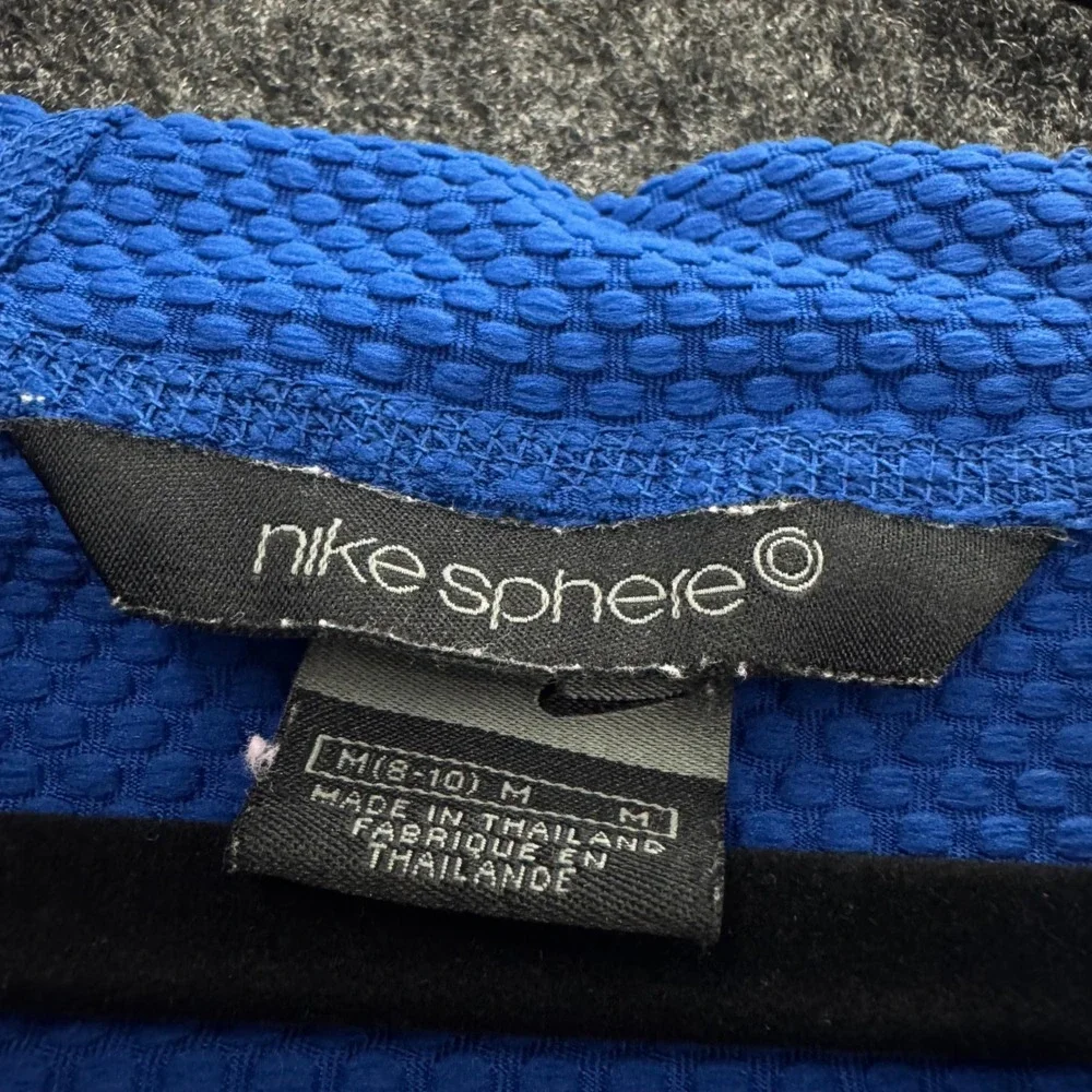 Nike Sphere Dry Tracksuit Set Blue Y2K Vintage Zip Hoodie Wide Leg Pants Womens